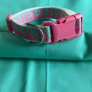 Mermaid Dog Collar Sz M 13”-18”
